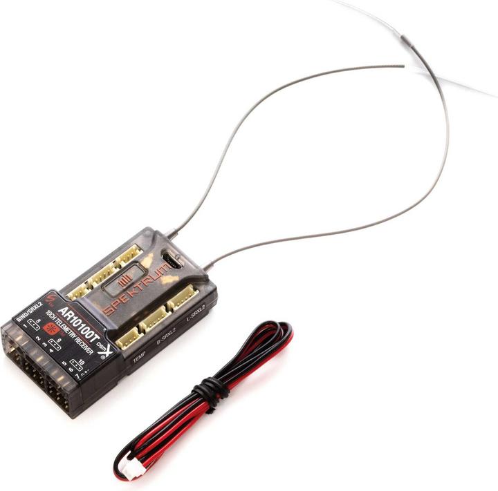 Spektrum AR10100T Récepteur de télémétrie à 10 canaux