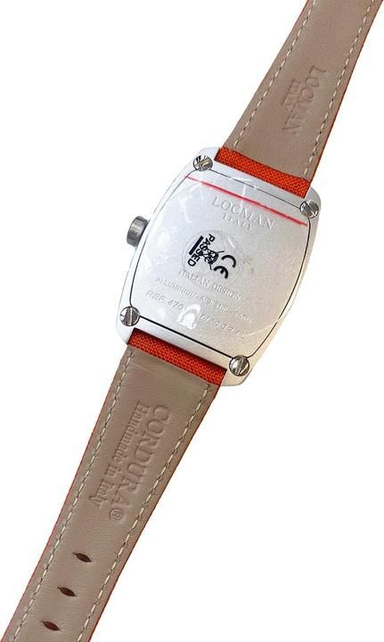 Produktbild Locman Italy Herrenuhr Sport Anniversary orange/schwarz Ref. 0471 (Analoguhr, 37 mm)