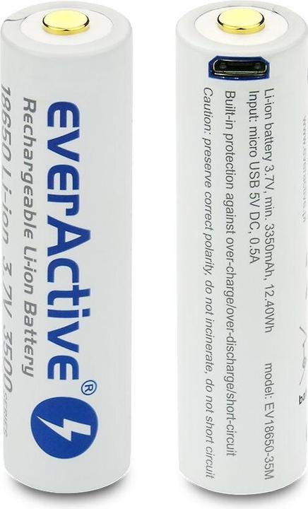 Actual product image Everactive Professional Lithium (1 pcs., 18650, 3500 mAh)
