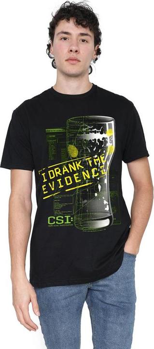 Immagine prodotto Csi: NY I Drank the Evidence Maglietta Uomo (4XL)