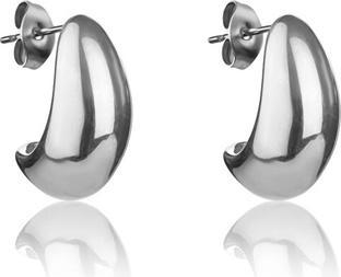 Emily Westwood - Katie EWE24048S steel drop earrings (Stahl)