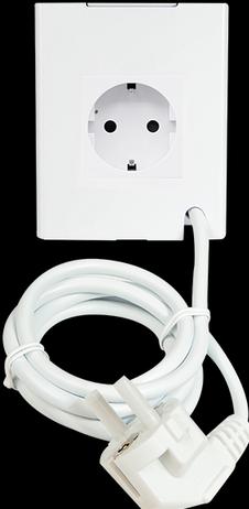 Image du produit Shelly Socket for Wall Display Stand White