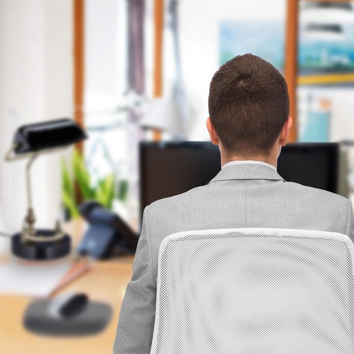 Actual product image Relaxdays Banker lamp (E27)