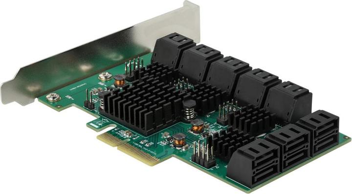 Actual product image Delock SATA PCI Express x4 Card