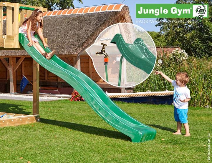 Image du produit Jungle Gym Glissière d'onde longue vert foncé