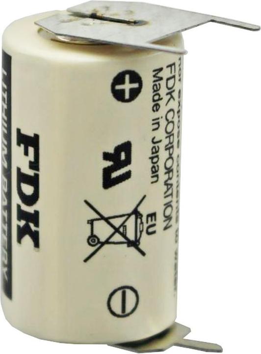 Produktbild FDK Batterie CR14250 SE 1/2AA, IEC CR14250, 3er Print (1 Stk., CR 1/2AA, 850 mAh)