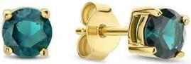 Image du produit Liu Jo - Gold-plated earrings with green zircon LJ2568