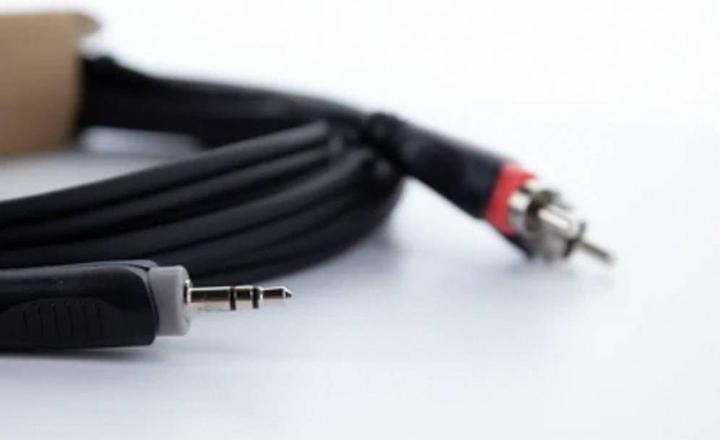Image du produit Cordial 14857 Klinke / Cinch Audio Y-Adapter (1x Klinkenstecker 3.5 mm - 2x Cinc (5 m, 2,5 mm, RCA)