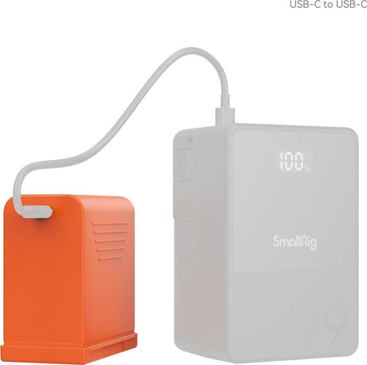 Produktbild SmallRig 4972 NP F970 USB C Rechargeable Camera Battery (Orange) (Kamera Akku)