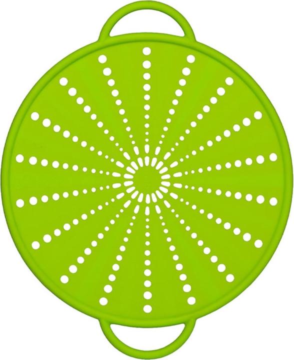 Actual product image Emsa Splash guard 4in1 green 26cm (26 cm, Plastic)