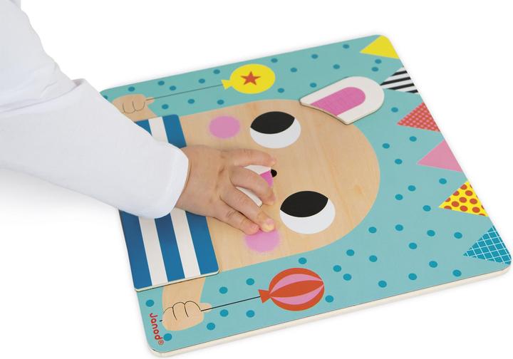 Actual product image Janod Magnetic educational game