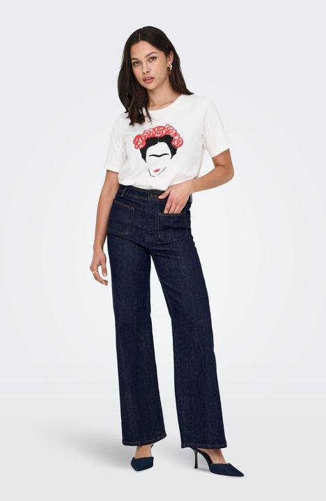 Produktbild JdY JDYVANESSA Hohe Taille Hohe Taille Jeans Jeans mit weitem Bein (32)