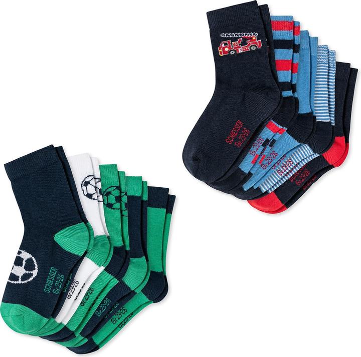 Produktbild Schiesser Freizeitsocken Muster Mix (10er Pack, 23 - 26)