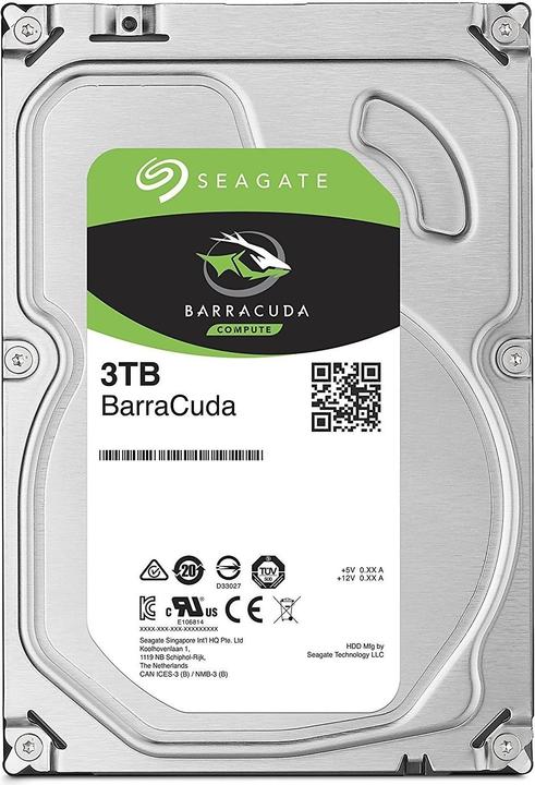 Produktbild Seagate BarraCuda (3 TB, 3.5", SMR)