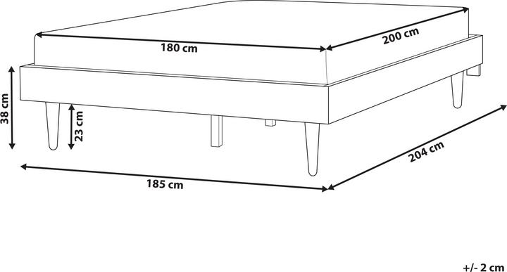 Actual product image Beliani Toucy (180 x 200 cm)