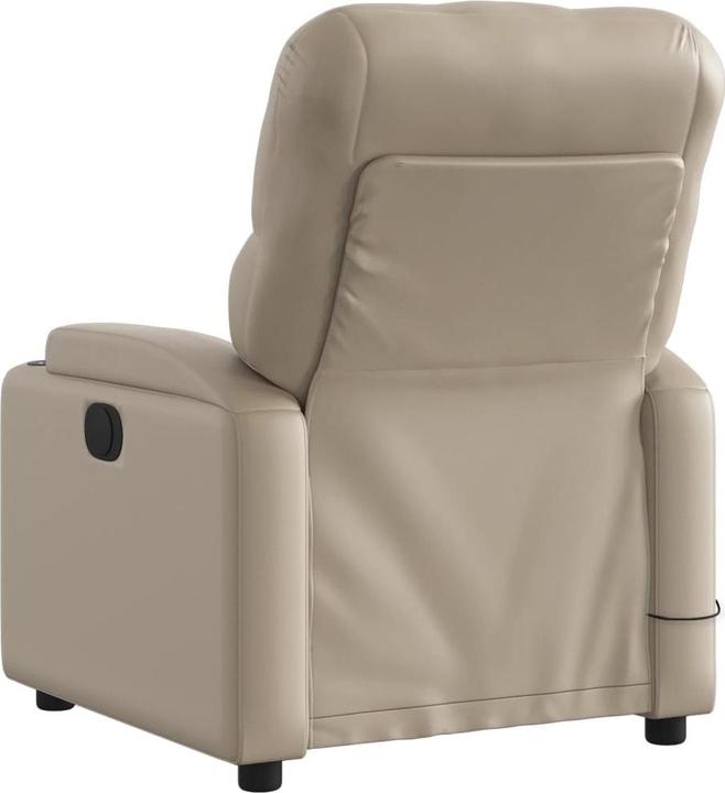 Image du produit VidaXL Fauteuil de massage Fauteuil de relaxation Fauteuil électrique Marron cappuccino