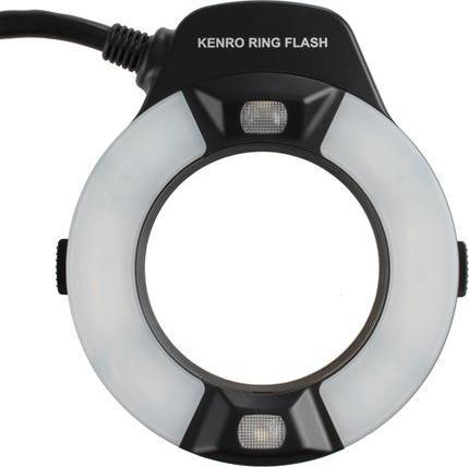 Actual product image Kenro TTL Macro Ring Flash KFL201C for Canon (Set)