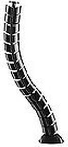 Image du produit equip Double guide-câbles 73cm pour montage sous table noir (Conduit, 6.30 cm)