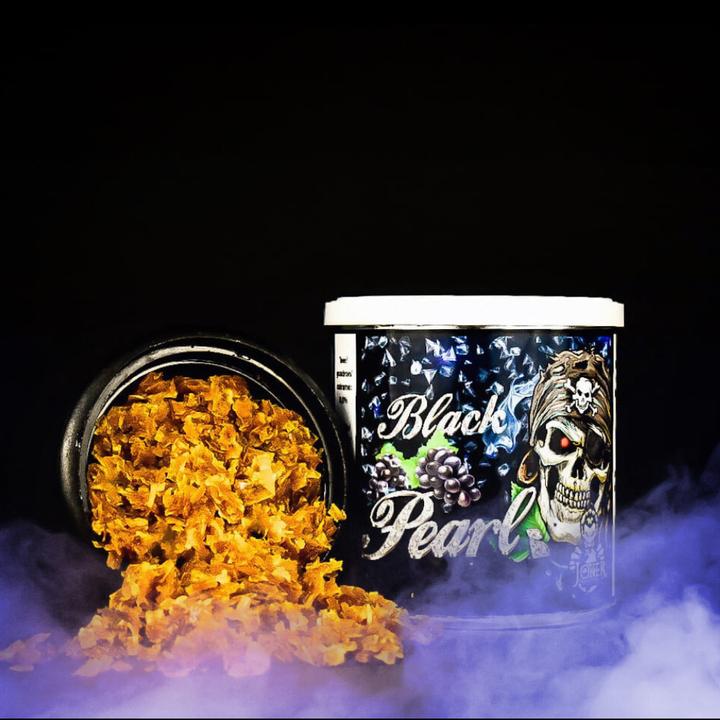 Actual product image Joker Shisha tobacco - Black Pearl (200g) (Ice note, Asian mint, Bunch of grapes)