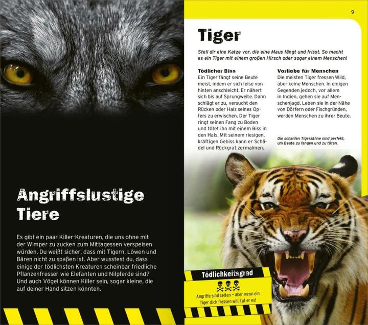 Produktbild Die 100 tödlichsten Dinge der Welt (Deutsch, Petra Bachmann, Anna Claybourne, 2023)