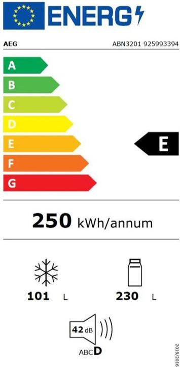 Energy Label AEG ABN3201 (214 l)