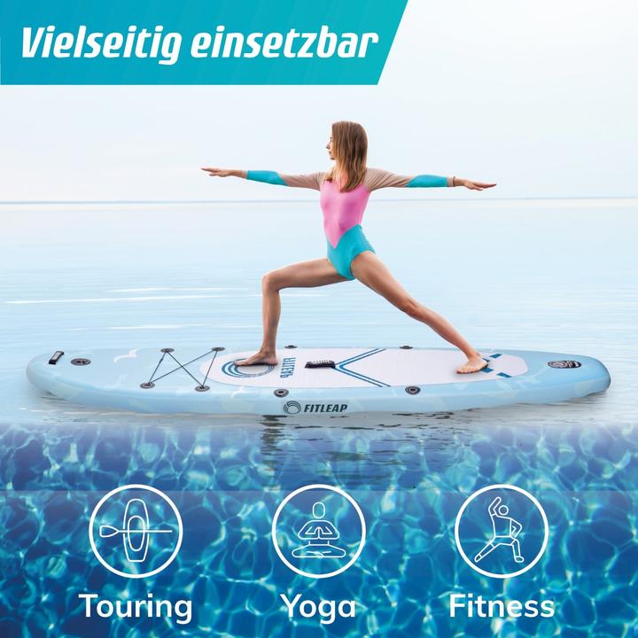 Produktbild Fitleap Premium Stand Up Paddle Board aufblasbar - SUP Board Set (10'5")