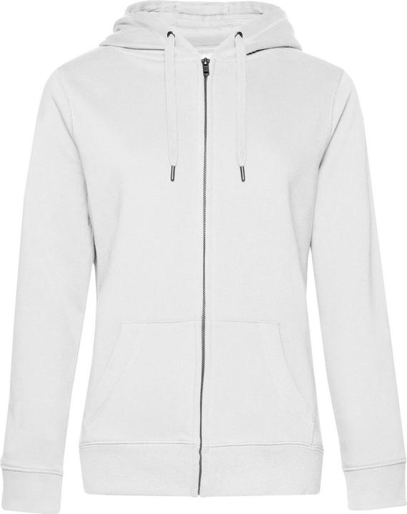 B&C Queen Hoodie mit durchgehendem Reissverschluss