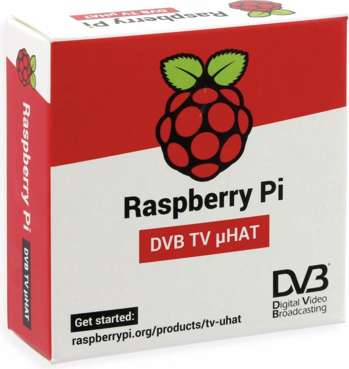Actual product image Raspberry Pi TV UHAT - Digital TV HAT for DVB-T and DVB-T2