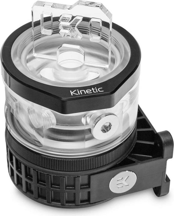 Actual product image EKWB EK-Quantum Kinetic TBE 200 D5 PWM D-RGB - Acrylic