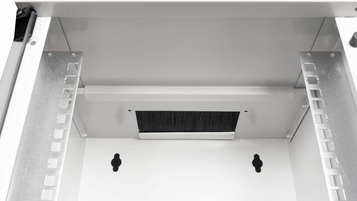 Immagine prodotto equip Armadio server 10" 09U 300mmx300mm, nero RAL9005 (spedizione) (9 HE, Portapacchi da 10 pollici)