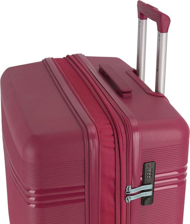 Actual product image Gabol Saori 4-wheel trolley M 66 cm with stretch fold (71 l, M (50 - 90l))