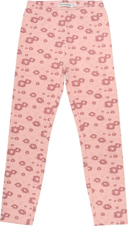 Immagine prodotto Minymo Leggings felpati per bambini con AOP (confezione da 2) (128)