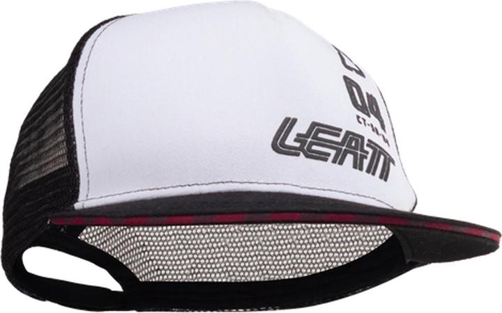 Actual product image Leatt Cap Trucker Black/White V24