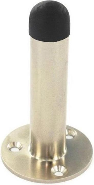 Produktbild Securit Nickel gebürstet Fester Türstopper Projection (1 Stück, 14.5 x 8.5 x 4 cm)