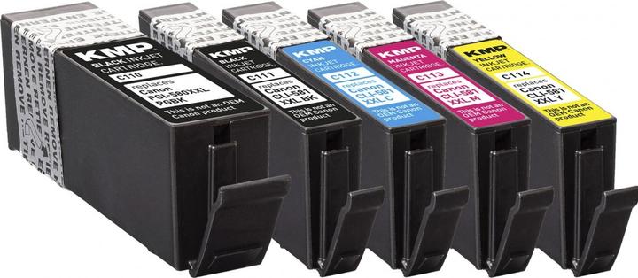 Immagine prodotto KMP PGI-580/CLI-581 XXL (M, FC, C, Y)