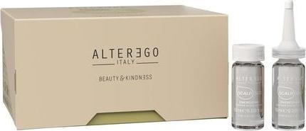 Actual product image Alter Ego Italy Alterego ScalpEgo Energizing Vitalizing Treatment 10ml - Pack of 12 (10 ml)