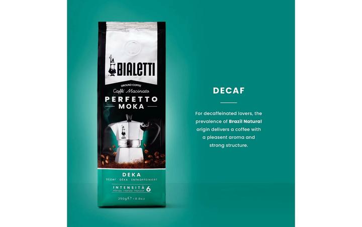 Immagine prodotto Bialetti Caffè in polvere Deka 250 g (Arrosto scuro, 250 g)
