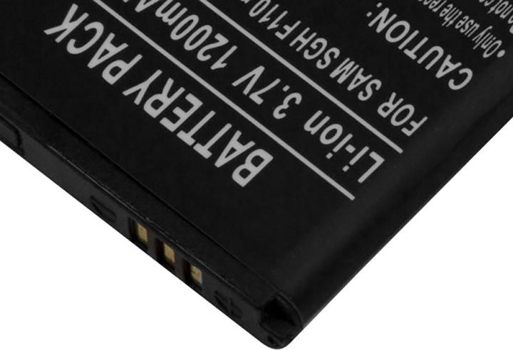 Actual product image Avizar Li-Ion Akku 3.7V 1200mAh Samsung SGH F110/J600/M600