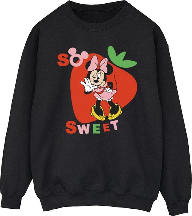 Disney Minnie Mouse So Sweet Strawberry Sweatshirt (L)