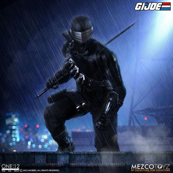 Produktbild Mezco Toys G.I. Joe figurine 1/12 Snake Eyes Deluxe Edition 17 cm