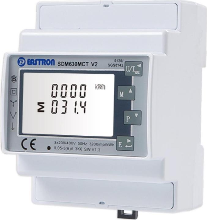 Actual product image Growatt TPM-CT-E-EU 250A 3-phase electricity meter Smart Meter