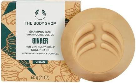 Produktbild Body Shop Ingwer Shampoo Bar - Festes Shampoo für trockene Kopfhaut, 60 Gramm (Festes Shampoo)