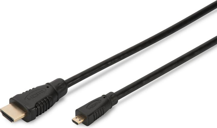Produktbild Digitus micro HDMI (Typ D) — HDMI (Typ A) (1 m, HDMI)