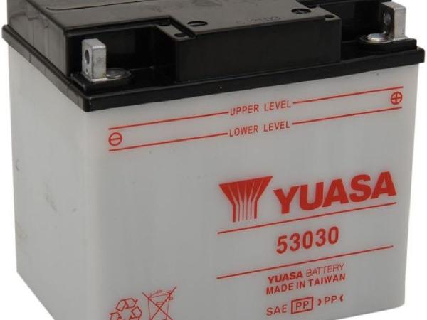 Produktbild Yuasa Motorradbatterie 12V 30Ah 180A (12 V, 30 Ah, 180 A)