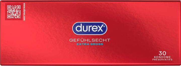 Actual product image Durex Gefühlsecht XXL (30 pcs.)