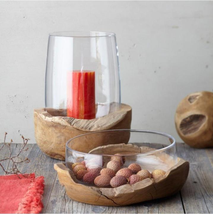 Actual product image Leonardo Etnologia dish with teak base