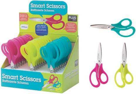 Actual product image Plus Japan Scissors 14.5cm 3 colours assorted (14.50 cm)