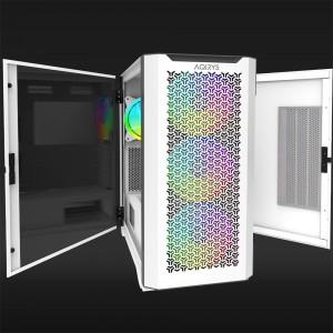 Actual product image Aqirys Aquilla White (mATX, ATX, Mini-ITX)