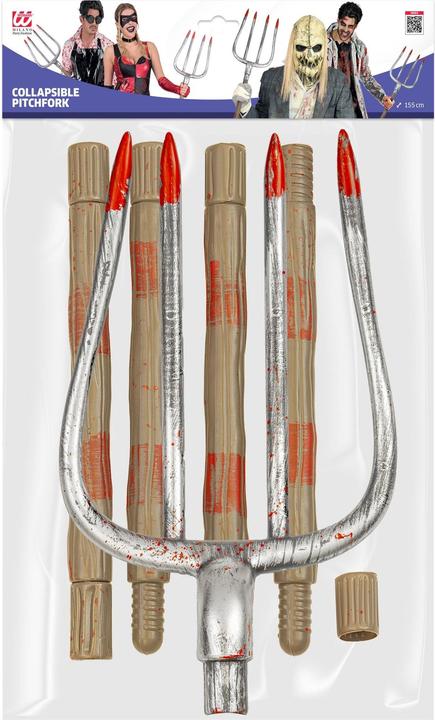 Actual product image Widmann Bloody pitchfork 155cm