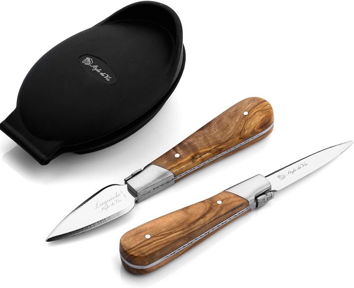 Image du produit Laguiole Set cadeau de couteaux à huîtres